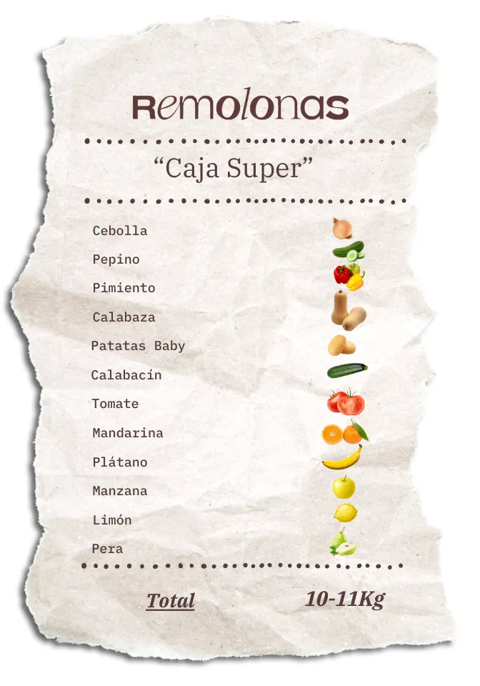 Contenido de la Caja Súper Remolona de esta semana