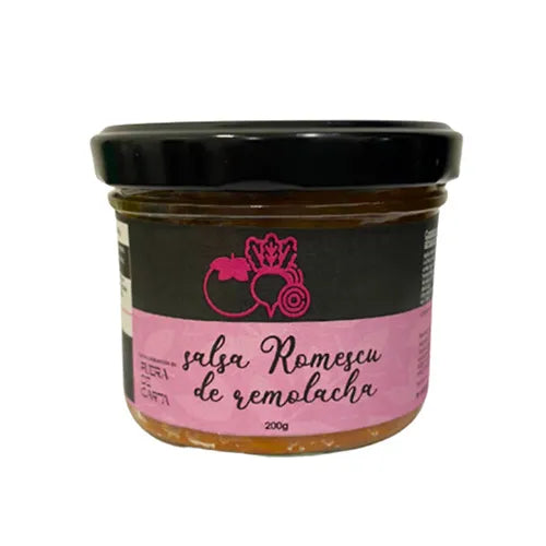 Salsa romescu de remolacha Ensuma